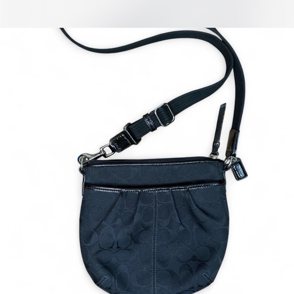 Coach Black Mini Crossbody Bag Logo Shoulder Purse